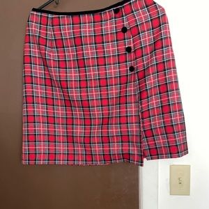 Plaid Skirt